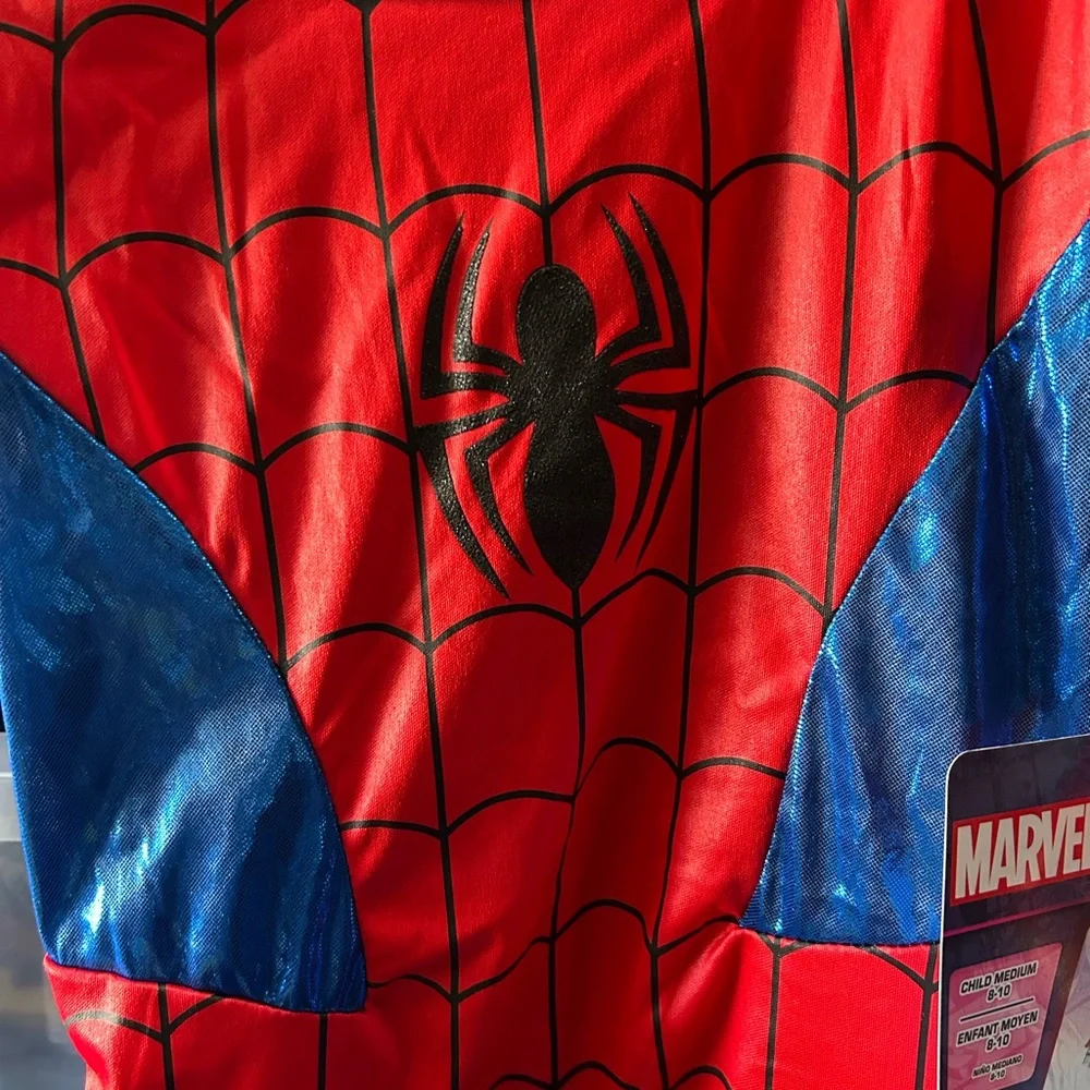 Marvel Spider Hero Kids Costume - Red and Blue Medium 8-10